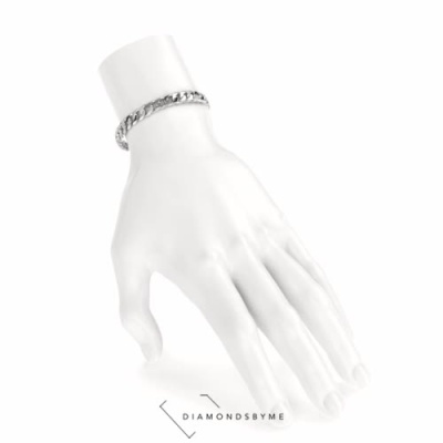 Mens white gold hot sale cuban bracelet