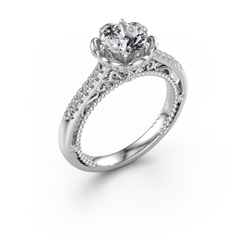Immagine di Anello di fidanzamento Abbey 585 oro bianco Diamante lab grown 1.277 crt