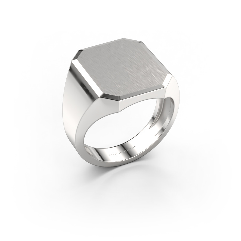 Bild von Siegelring Abel 5 light 585 Weißgold