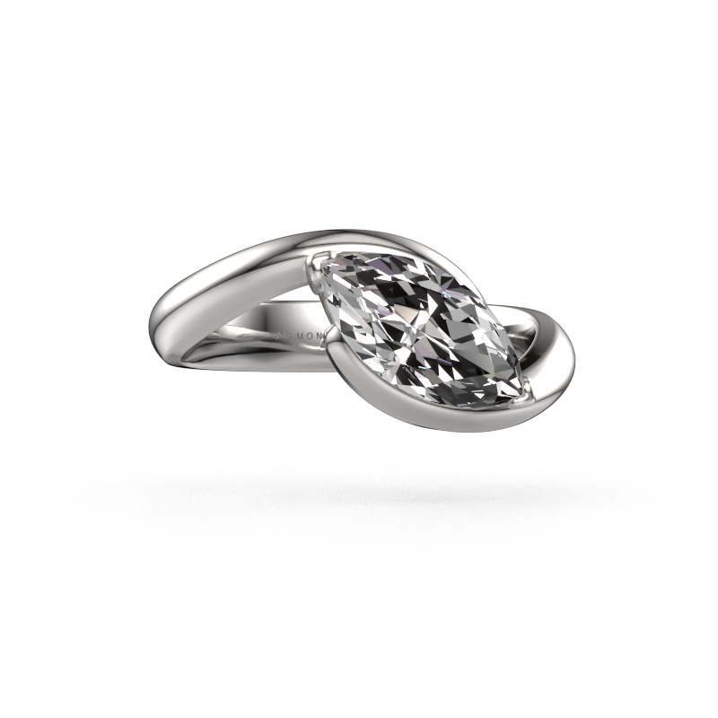 Bild von Verlobungsring Aida MRQ 950 Platin Diamant 1.25 crt