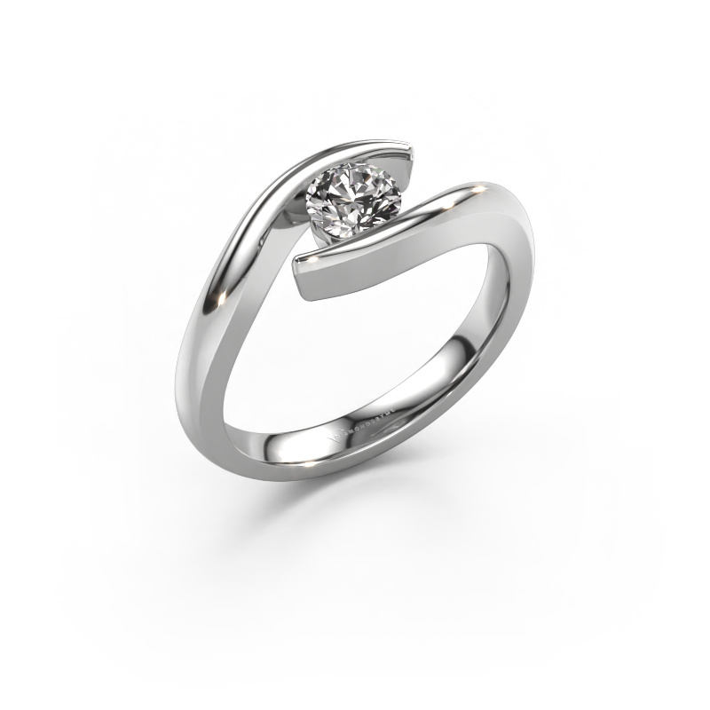 Image of Engagement ring Alaina 950 platinum Diamond 0.40 crt
