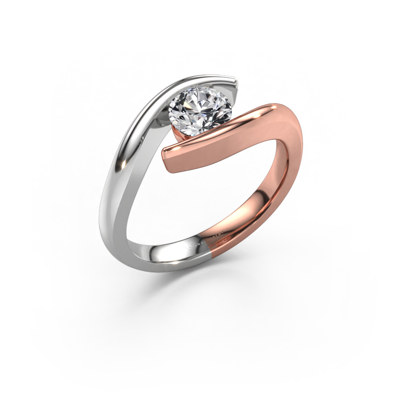 Image de Bague de fiançailles Alaina 585 or rose Diamant 0.70 crt
