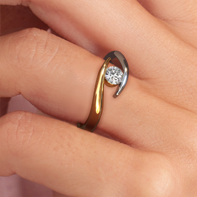 Laaina/ラアイナEMBELLISHED DIAMOND RING 4.5 Laaina/ラアイナEMBELLISHED DIAMOND RING 4.5