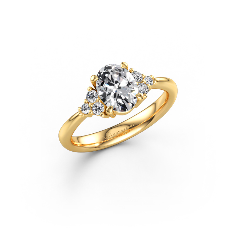 Immagine di Anello di fidanzamento Aleida OVL 1 585 oro Diamante 1.26 crt
