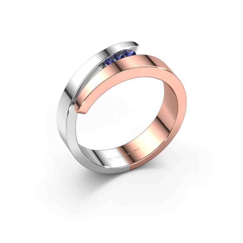 Image of Ring Alia 585 rose gold Sapphire 1.5 mm