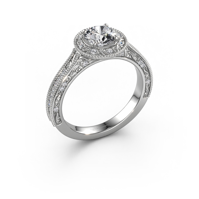 Bild von Verlobungsring Alice RND 950 Platin Lab-grown Diamant 0.90 crt