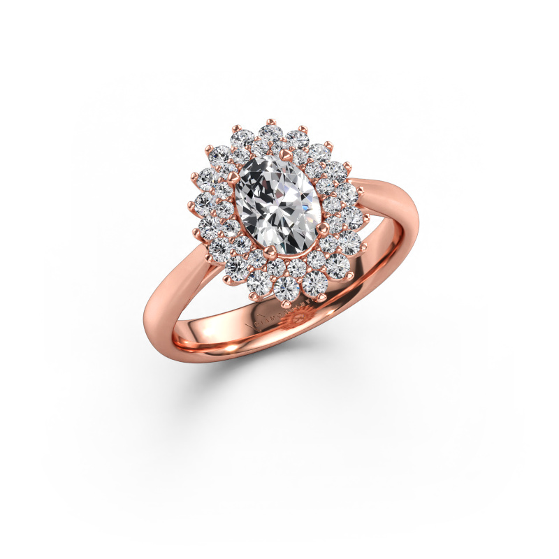 Immagine di Anello di fidanzamento Alina 1 585 oro rosa Diamante 1.159 crt