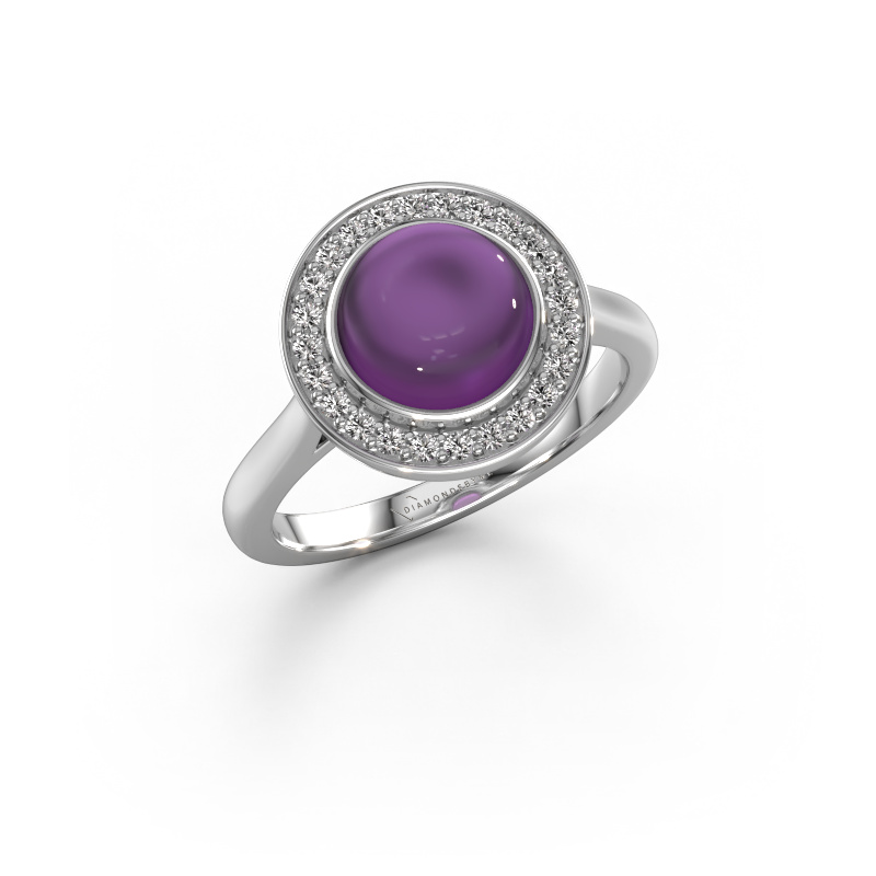 Bild von Ring Alisa 950 Platin Amethyst 8 mm