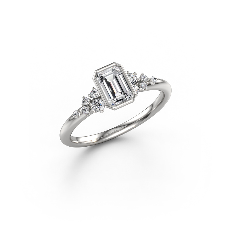 Afbeelding van Verlovingsring Aliyah EME 585 Witgoud Lab-grown diamant 0.833 crt