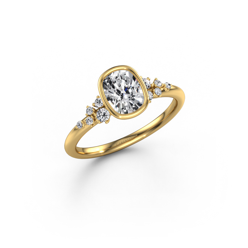 Image de Bague de fiançailles Aliyah CSH 585 or jaune Diamant synthétique 1.133 crt