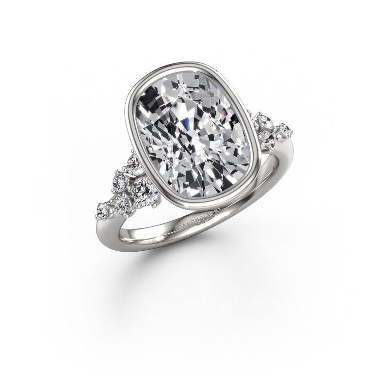 Image of Engagement ring Aliyah CSH 950 platinum Lab-grown diamond 5.39 crt