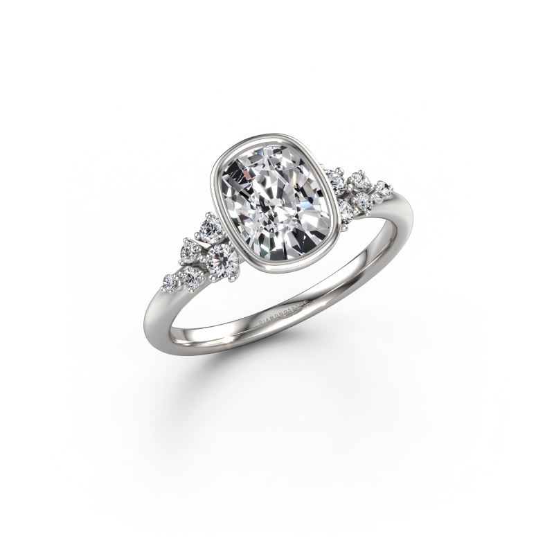 Afbeelding van Verlovingsring Aliyah CSH 950 platina Lab-grown diamant 1.703 crt