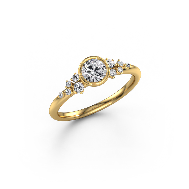 Image of Engagement ring Aliyah RND 585 gold Diamond 0.533 crt