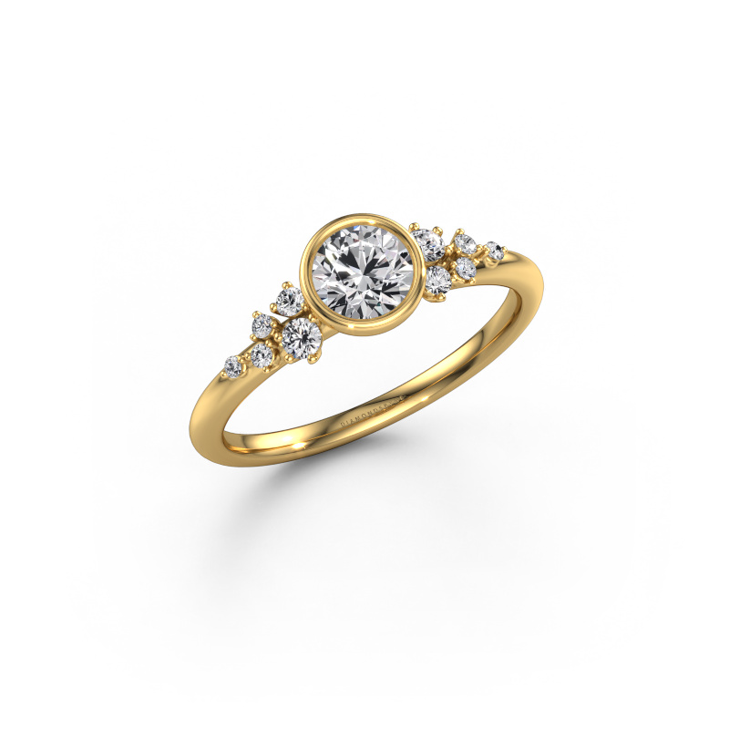 Bild von Verlobungsring Aliyah RND 585 Gold Diamant 0.633 crt