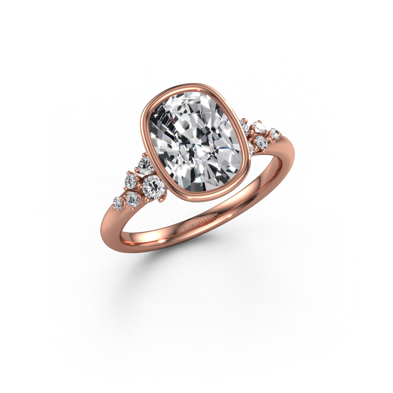 Afbeelding van Verlovingsring Aliyah CSH 585 Rosé goud Lab-grown diamant 2.703 crt