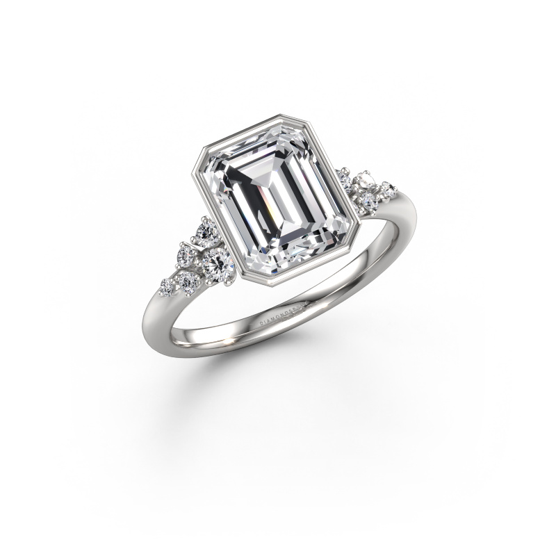 Image of Engagement ring Aliyah EME 950 platinum Diamond 2.703 crt