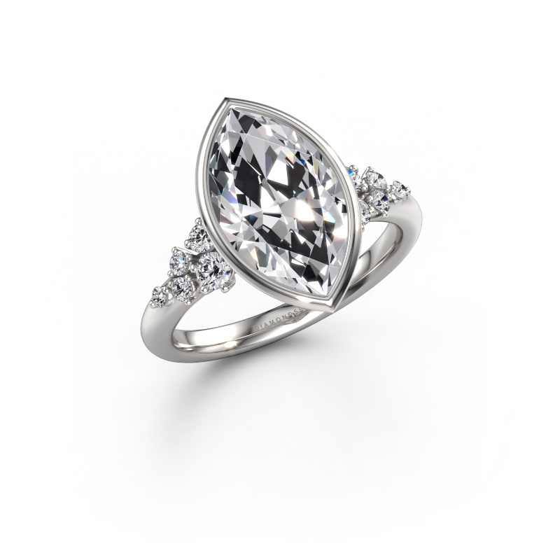 Bild von Verlobungsring Aliyah MRQ 950 Platin Lab-grown Diamant 3.266 crt