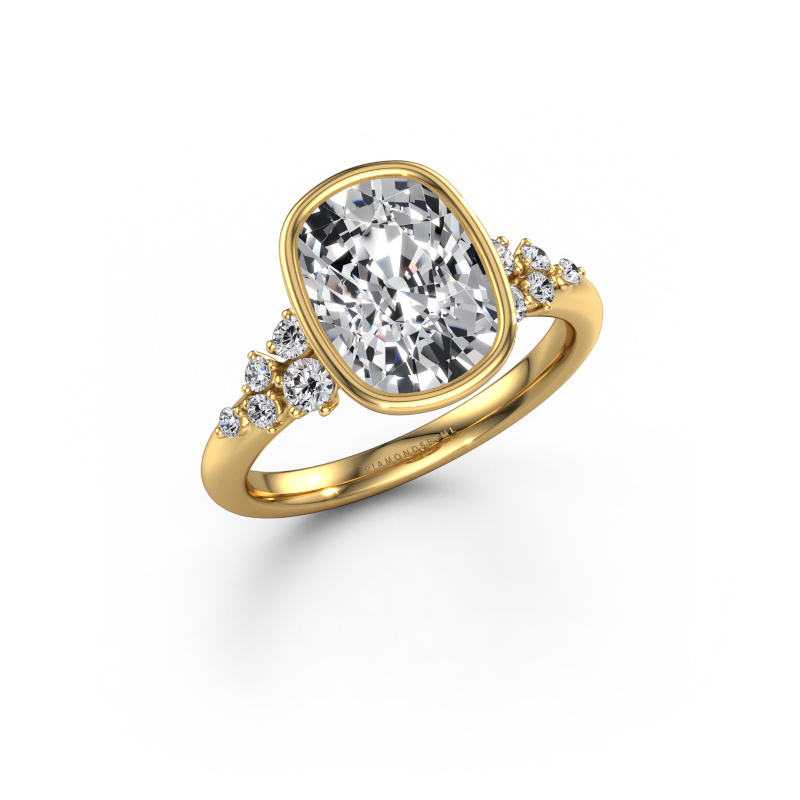 Image of Engagement ring Aliyah CSH 585 gold Lab grown diamond 3.203 crt