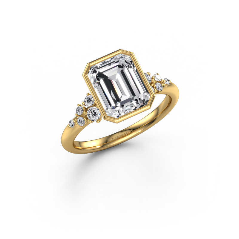 Image of Engagement ring Aliyah EME 585 gold Diamond 2.703 crt