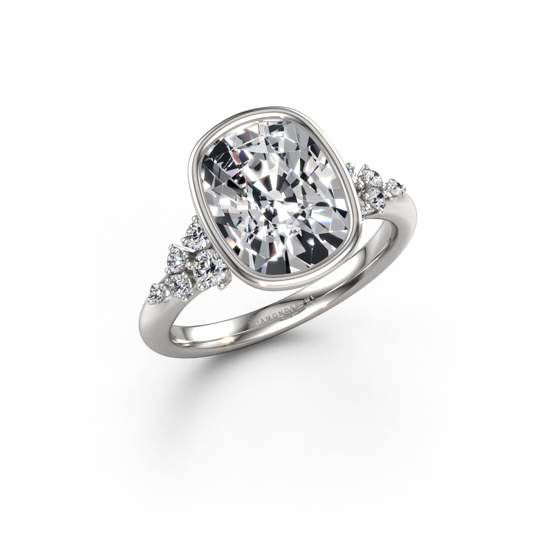 Image of Engagement ring Aliyah CSH 950 platinum Lab-grown diamond 3.766 crt