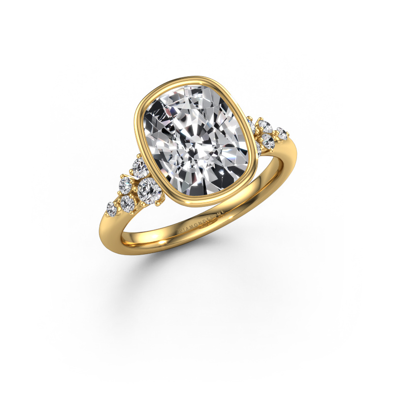 Image of Engagement ring Aliyah CSH 585 gold Lab-grown diamond 3.766 crt
