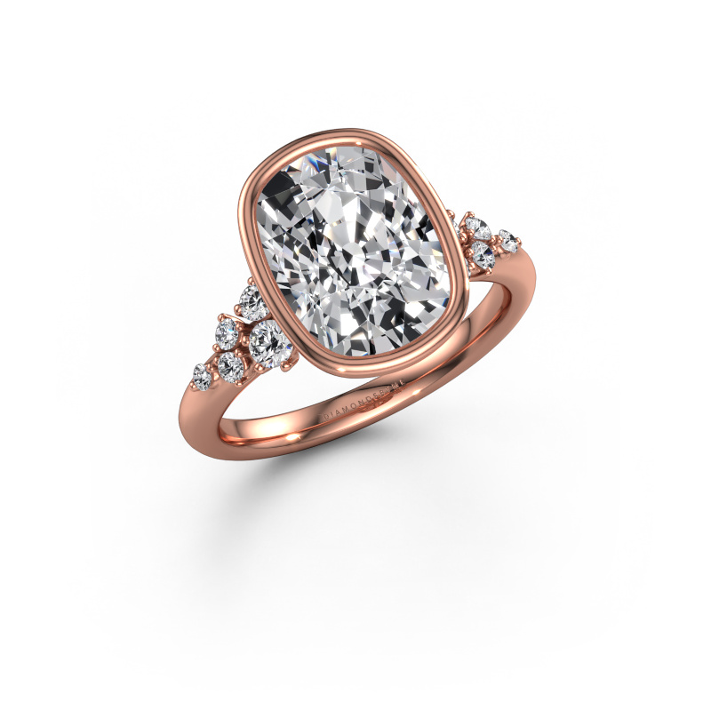 Image of Engagement ring Aliyah CSH 585 rose gold Lab-grown diamond 4.266 crt