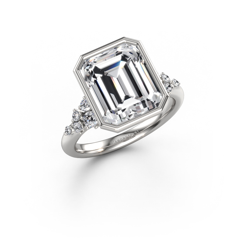 Afbeelding van Verlovingsring Aliyah EME 950 Platina Lab-grown diamant 5.476 crt