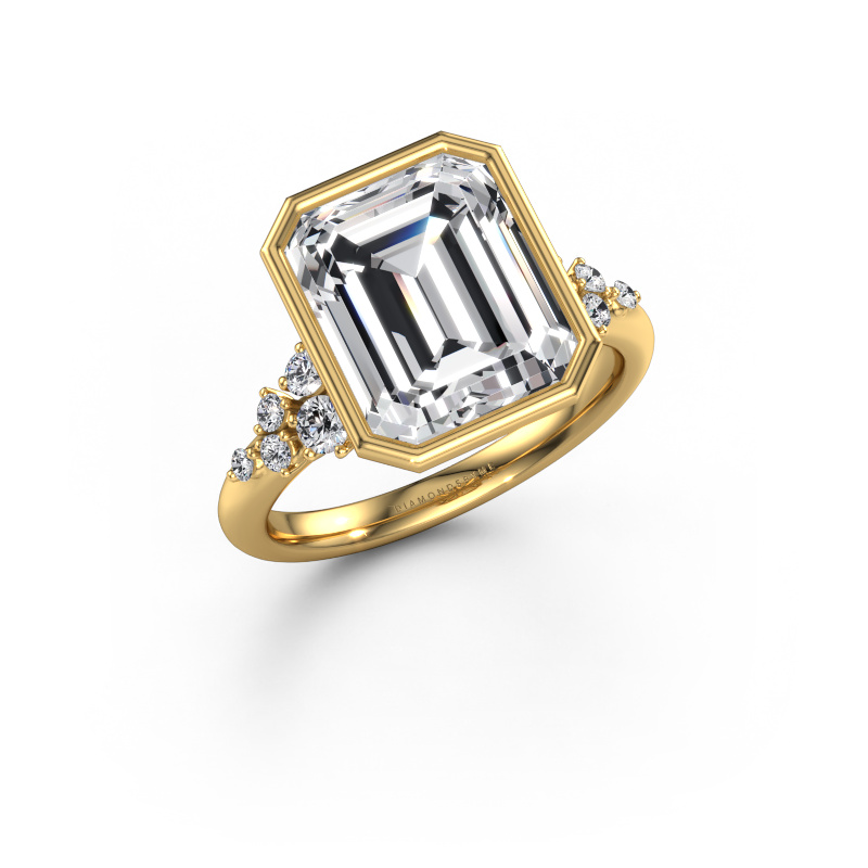 Afbeelding van Verlovingsring Aliyah EME 585 goud Lab-grown diamant 5.476 crt