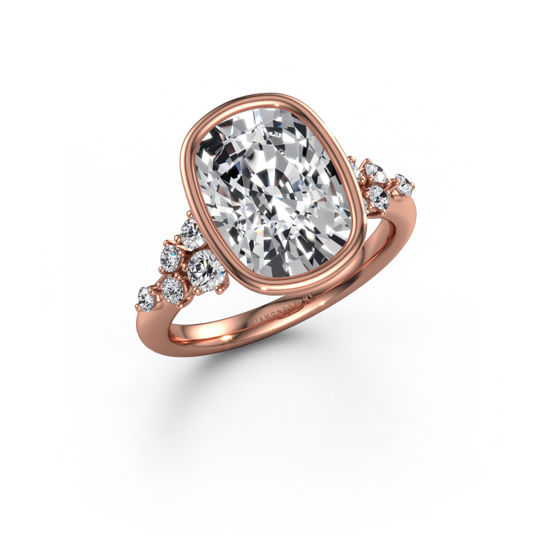 Afbeelding van Verlovingsring Aliyah CSH 585 Rosé goud Lab-grown diamant 4.89 crt