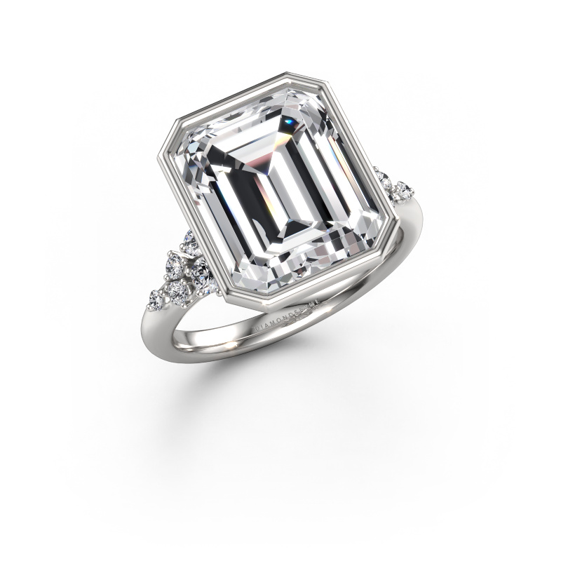 Afbeelding van Verlovingsring Aliyah EME 950 Platina Lab-grown diamant 6.266 crt