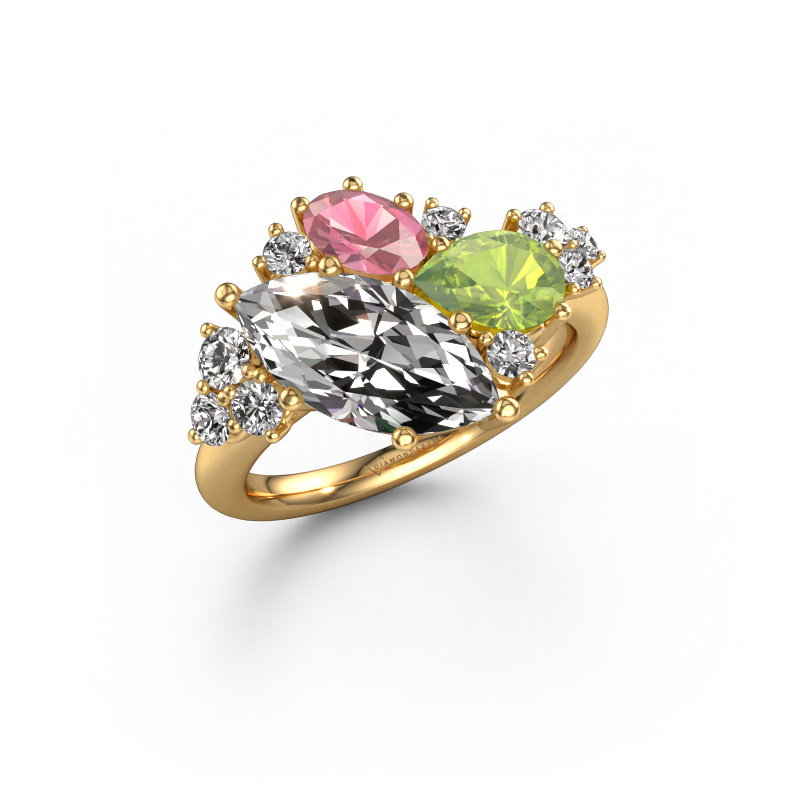 Image de Bague Amanda 585 or jaune Diamant 2.445 crt