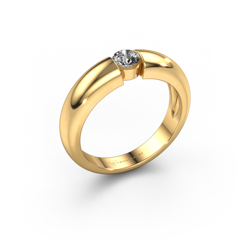 Bild von Verlobungsring Amelia 585 Gold Diamant 0.25 crt