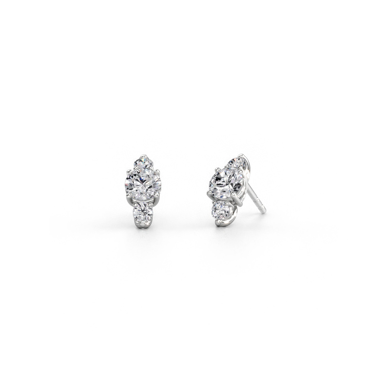 Immagine di Orecchini Amie 950 platino Diamante 1.800 crt