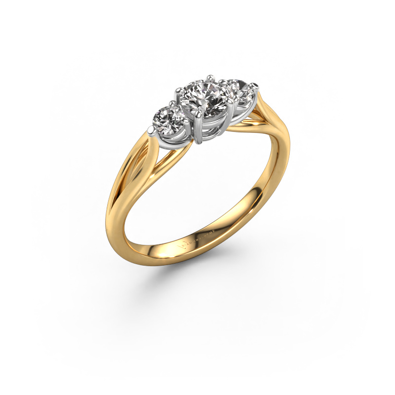Bild von Verlobungsring Amie RND 585 Gold Diamant 0.60 crt