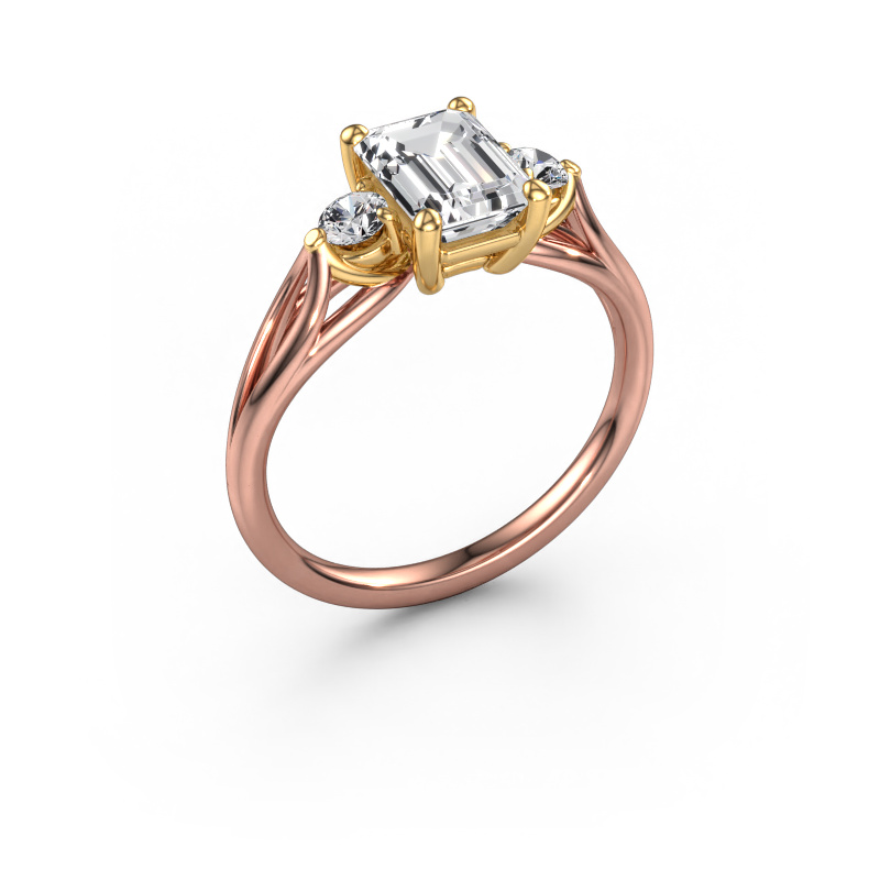 Bild von Verlobungsring Amie EME 585 Roségold Diamant 1.70 crt