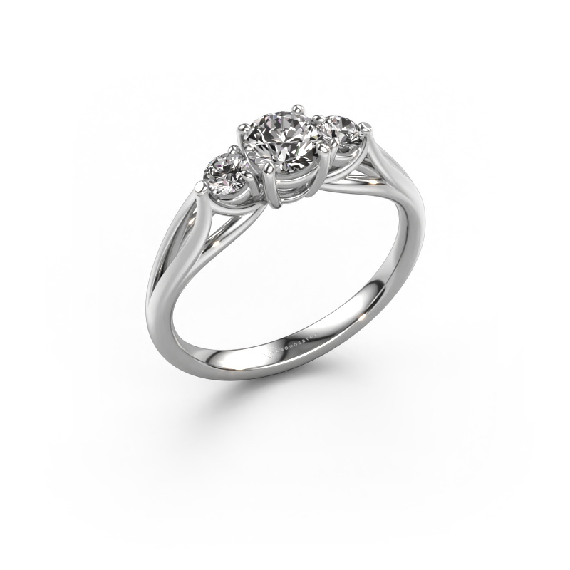 Image of Engagement ring Amie RND 950 platinum Diamond 0.70 crt