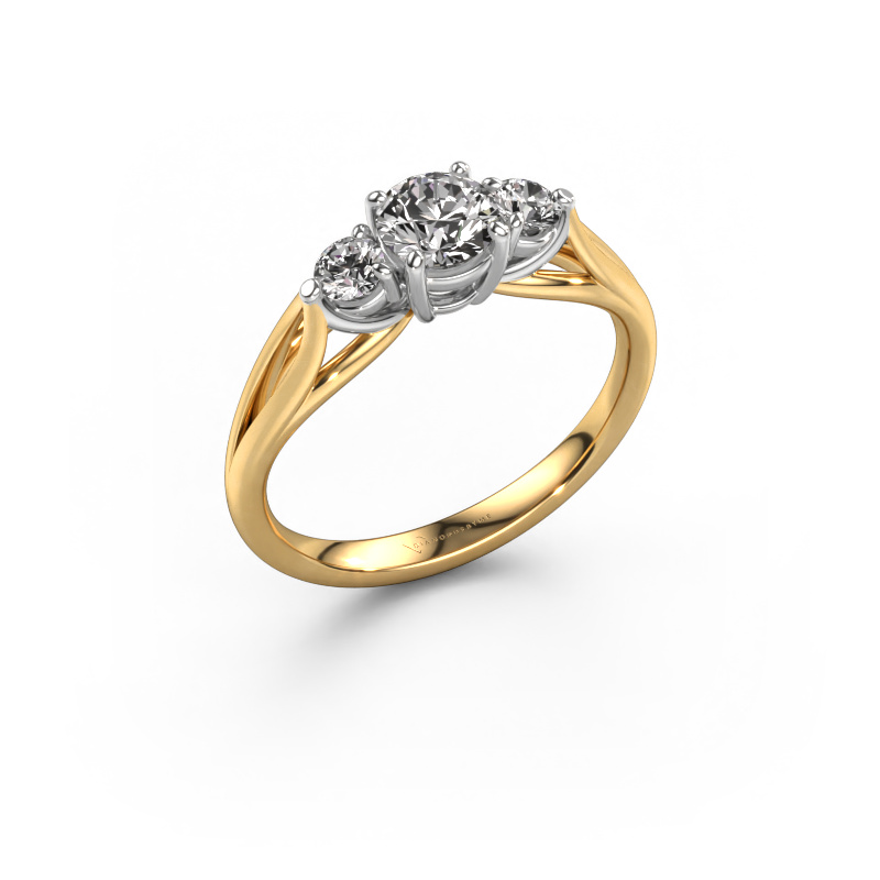 Image of Engagement ring Amie RND 585 gold Diamond 0.70 crt