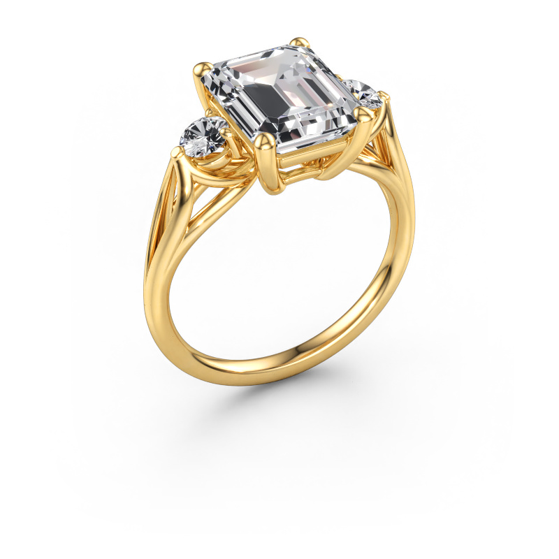Immagine di Anello di fidanzamento Amie EME 585 oro Diamante lab grown 3.80 crt