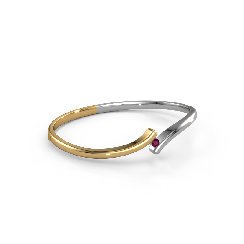 Bild von Armreif Amy 585 Gold Rhodolit 3.4 mm
