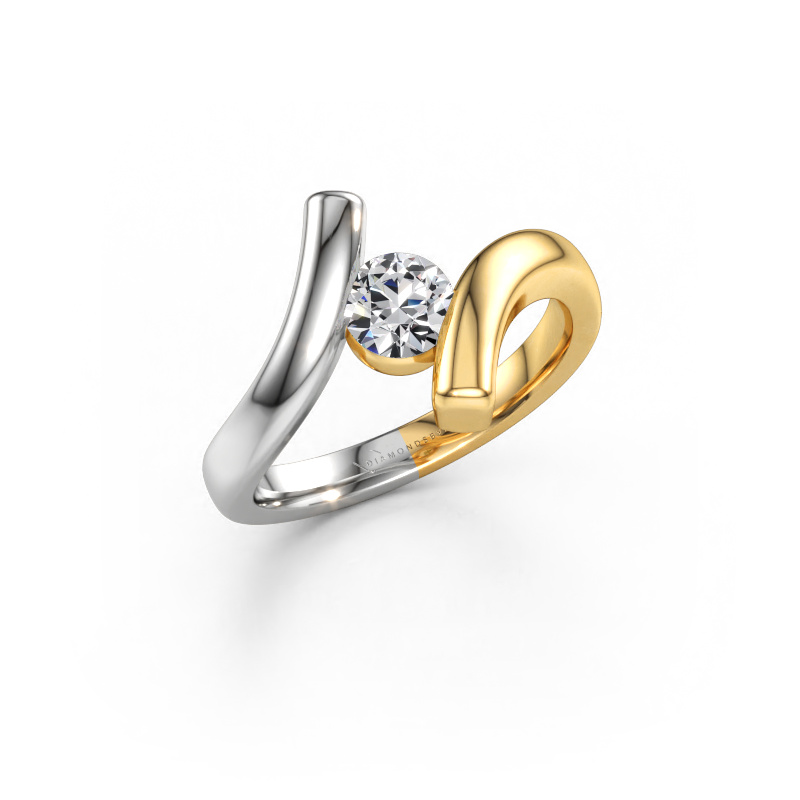 Bild av Ring Amy 585 gult guld Diamant 0.50 crt