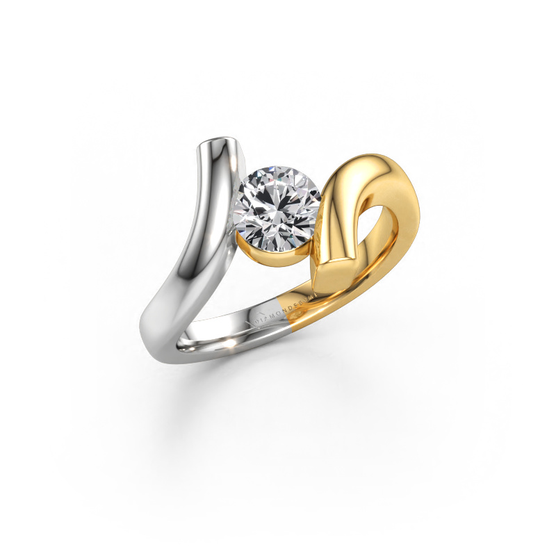 Immagine di Anello Amy 585 oro Diamante 0.70 crt