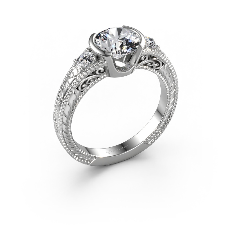 Bild von Verlobungsring Anamaria 585 Weißgold Lab-grown Diamant 1.70 crt