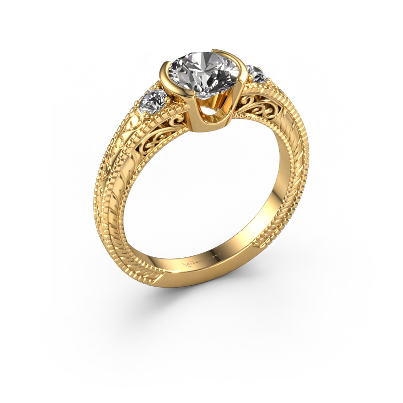Image of Engagement ring Anamaria 585 gold Diamond 1.18 crt
