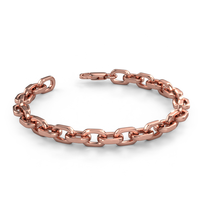 Image of Bracelet Anchor 1 8mm Solid - 585 rose gold