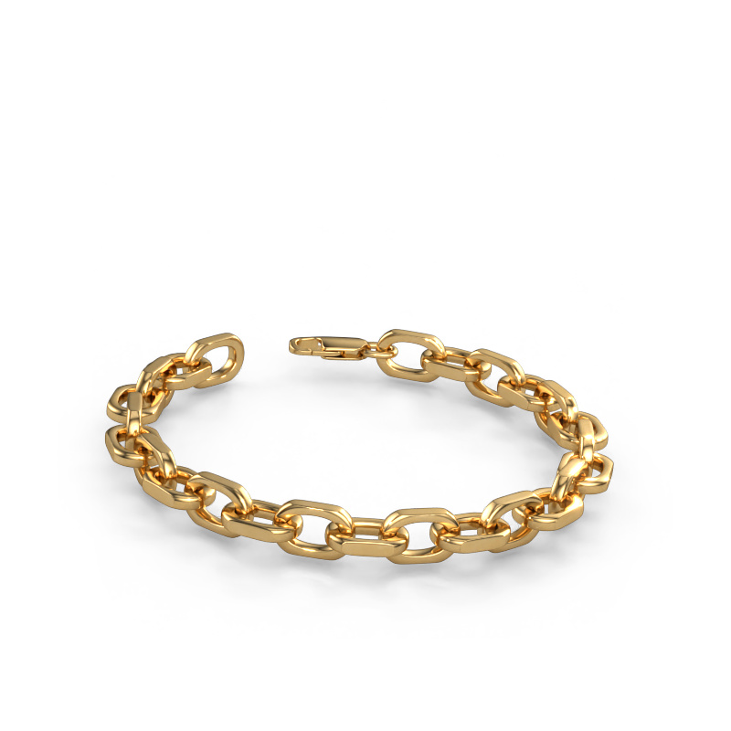 Afbeelding van Armband Anchor 1 9mm Massief - 585 goud