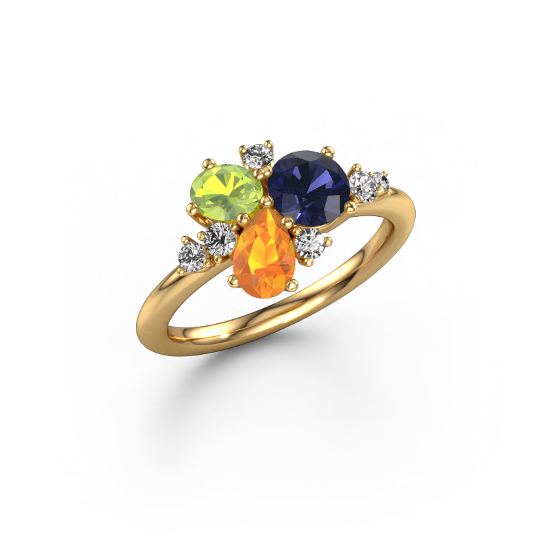 Image of Ring Anja 585 gold Sapphire 5.4 mm