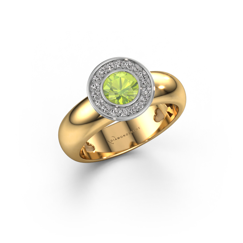 Bild von Ring Anna 585 Gold Peridot 5 mm
