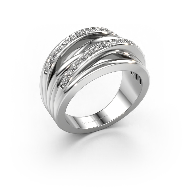 Bild von Ring Annabel 2 585 Weißgold Diamant 0.24 crt