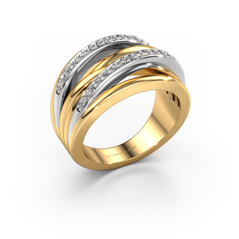 Image of Ring Annabel 2 585 gold Lab-grown diamond 0.24 crt