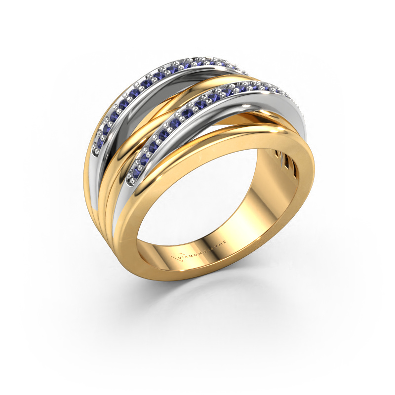 Bild von Ring Annabel 2 585 Gold Saphir 1.2 mm